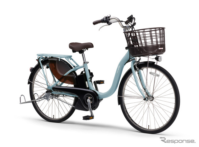 ヤマハ PAS With（マットスモーキーブルー）